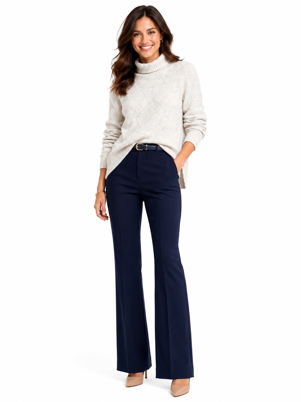 Talbots Pure Cashmere Turtleneck Sweater